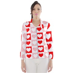 Hearts  Women s Windbreaker by Sobalvarro