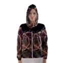 Fractal Geometry Women s Hooded Windbreaker View1