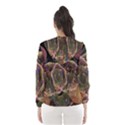 Fractal Geometry Women s Hooded Windbreaker View2