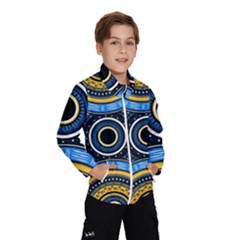 Tribal Zentangle Art Kids  Windbreaker by tmsartbazaar