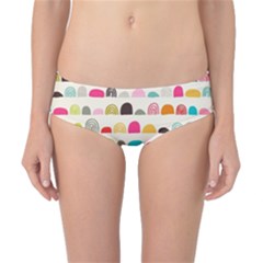 Scandinavian Folk Art Rainbow Road Classic Bikini Bottoms by andStretch