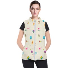 Dots, Spots, And Whatnot Women s Puffer Vest by andStretch