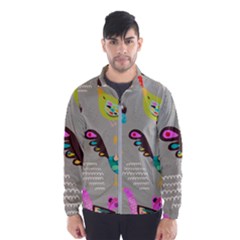 Scandinavian Birds Feather Weather Men s Windbreaker by andStretch