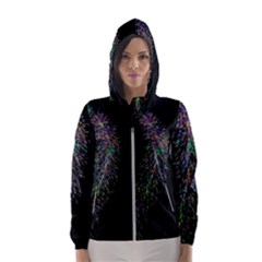 Galaxy Space Women s Hooded Windbreaker by Sabelacarlos