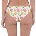 Citrus Gouache Pattern Reversible Hipster Bikini Bottoms View2