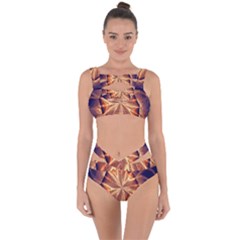 Sun Fractal Bandaged Up Bikini Set  by Sparkle