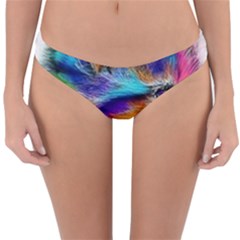 Rainbowcat Reversible Hipster Bikini Bottoms by Sparkle