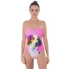 Rainbowdog Tie Back One Piece Swimsuit by Sparkle