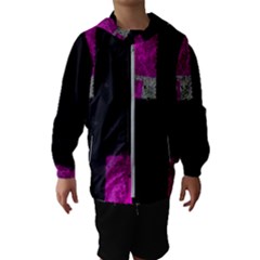 Abstract Tiles Kids  Hooded Windbreaker by essentialimage