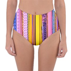 Fashion Belts Reversible High-waist Bikini Bottoms by essentialimage