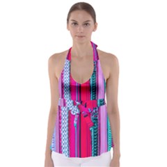 Fashion Belts Babydoll Tankini Top by essentialimage