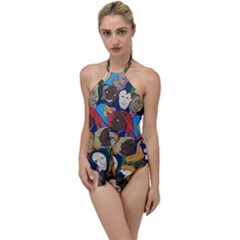 Wowriveter2020 Go With The Flow One Piece Swimsuit by Kritter