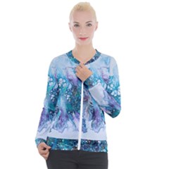 Sea Anemone Casual Zip Up Jacket by CKArtCreations