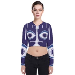 Hamsa Long Sleeve Zip Up Bomber Jacket by abbeyz71