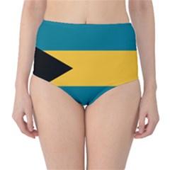 Flag Of The Bahamas Classic High-waist Bikini Bottoms by abbeyz71