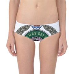 Emblem Of Bahamas Defence Force  Classic Bikini Bottoms by abbeyz71