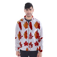 Autumn Pattern Men s Windbreaker by designsbymallika