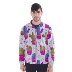 Cactus Love 4 Men s Windbreaker by designsbymallika