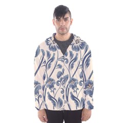 Baatik Print 5 Men s Hooded Windbreaker by designsbymallika