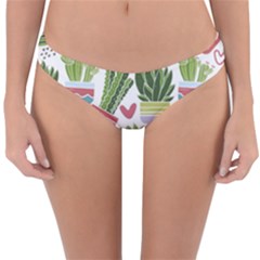 Cactus Love  Reversible Hipster Bikini Bottoms by designsbymallika