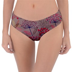 Cherry Love Reversible Classic Bikini Bottoms by designsbymallika