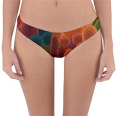 Autumn Trees Reversible Hipster Bikini Bottoms by designsbymallika