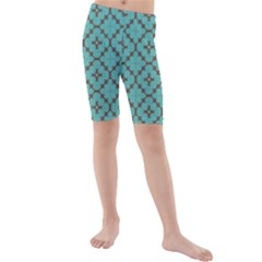 Tiles Kids  Mid Length Swim Shorts by Sobalvarro