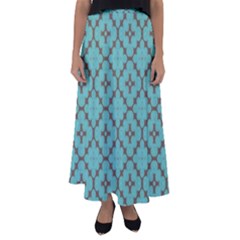 Tiles Flared Maxi Skirt by Sobalvarro
