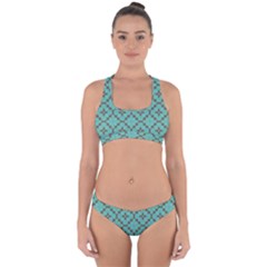 Tiles Cross Back Hipster Bikini Set by Sobalvarro