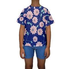 Floral Kids  Short Sleeve Swimwear by Sobalvarro