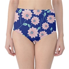 Floral Classic High-waist Bikini Bottoms by Sobalvarro