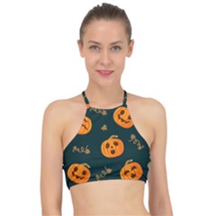 Halloween Racer Front Bikini Top by Sobalvarro