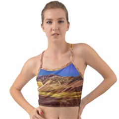 Colored Mountains Landscape, La Rioja, Argentina Mini Tank Bikini Top by dflcprintsclothing