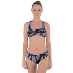 Fallen Leaves Criss Cross Bikini Set by goljakoff