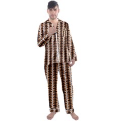 Snakeskin Men s Long Sleeve Satin Pyjamas Set by Sparkle