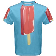 Pink Lolli Ice Cream Men s Cotton Tee by redcarpettees