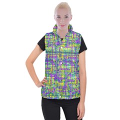 Mosaic Tapestry Women s Button Up Vest by essentialimage