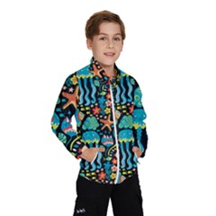 Sea Animals Kids  Windbreaker by goljakoff