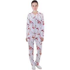 Rose Flamingos Casual Jacket And Pants Set by goljakoff