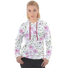 Rose Flowers Women s Overhead Hoodie by goljakoff