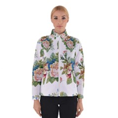 Vintage Flowers Winter Jacket by goljakoff