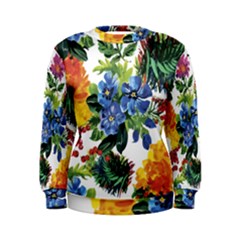 Flowers Women s Sweatshirt by goljakoff