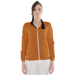 Alloy Orange & Black - Women s Windbreaker by FashionLane