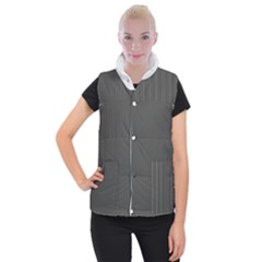 Beluga Grey & White - Women s Button Up Vest