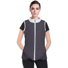 Onyx Black & White - Women s Puffer Vest by FashionLane