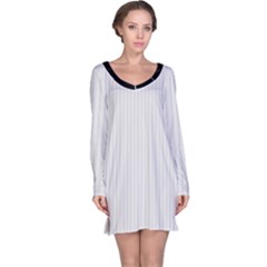 Platinum & Black - Long Sleeve Nightdress