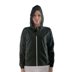 Kombu Green & White - Women s Hooded Windbreaker