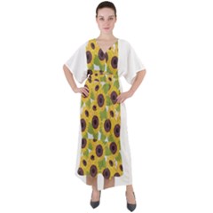 13-258654407-0-1-1 13-258654407-1-1-1 V-neck Boho Style Maxi Dress by shoppingcart