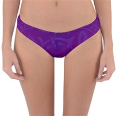 Cloister Advent Purple Reversible Hipster Bikini Bottoms by HermanTelo