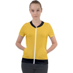 Aspen Gold - Short Sleeve Zip Up Jacket by FashionLane